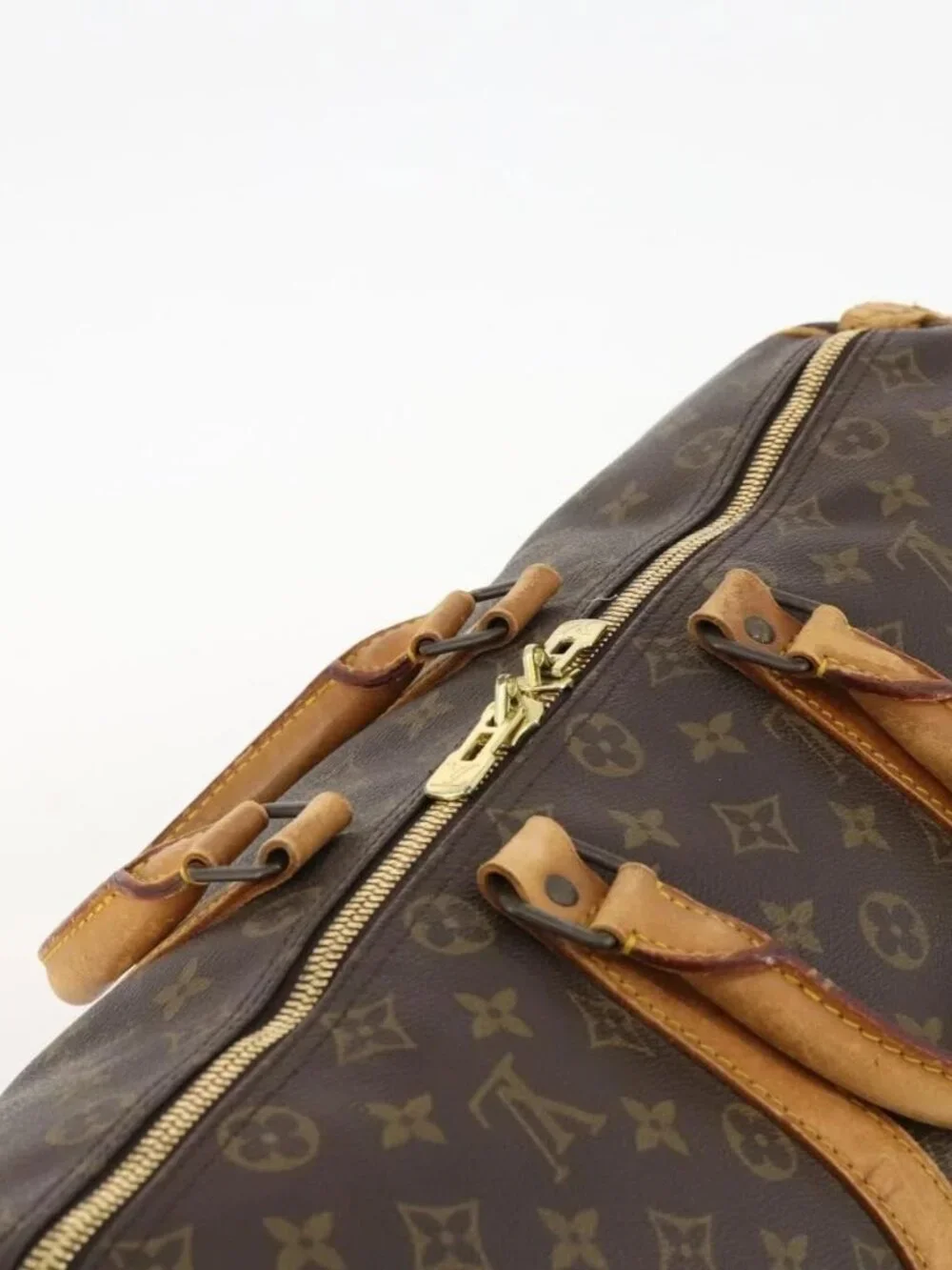 LOUIS VUITTON Monogram Keepall 45 Boston Bag M41428 LV Auth BA10838